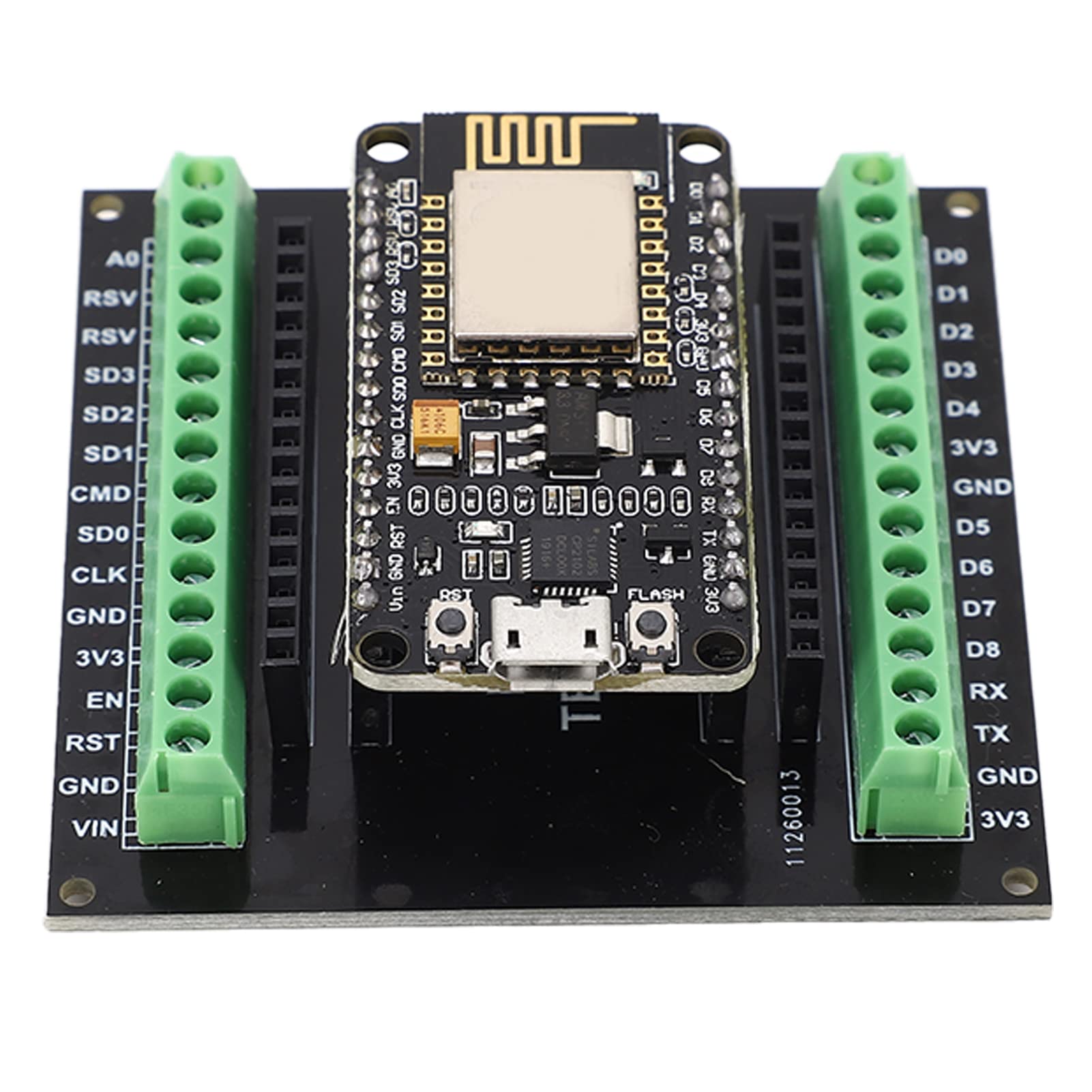 Ketsicart ESP8266 Development Board, Easy Installation 2 Layer